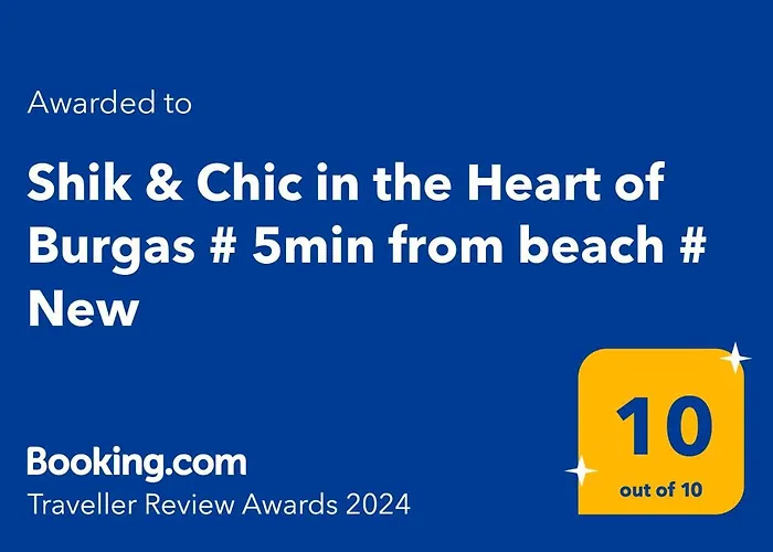 Shik & Chic In The Heart Of Burgas # 5Min From Beach # New